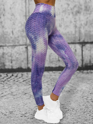 Komplet sportowy dwuczęściowy fioletowy OZONEE JS/YW88038