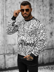 Bluza męska biała OZONEE JS/8B1131/1