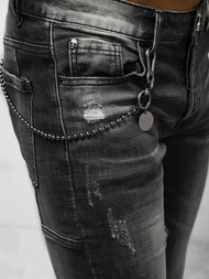 Чоловічі джинси Чорнi OZONEE NB/MP0051N