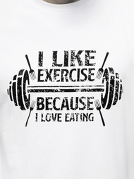 Koszulka bez rękawów męska biała OZONEE MACH/M1210Z