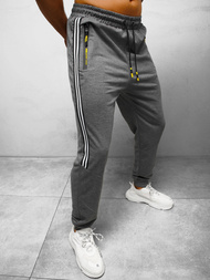 Spodnie dresowe męskie grafitowe OZONEE JS/68K10338