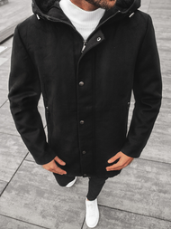 Płaszcz męski czarny OZONEE N/5921