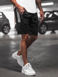 Шорти Чоловічі Чорнi OZONEE O/WW20013/1