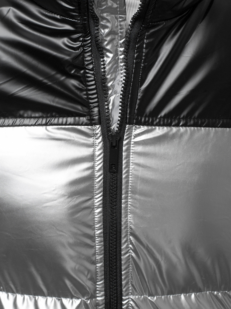 Куртка чоловіча срібло OZONEE JB/JP1188/2