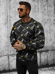 Bluza męska czarna OZONEE JS/8B1110/3