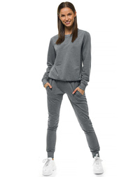 Bluza damska grafitowa OZONEE JS/68B20001/5