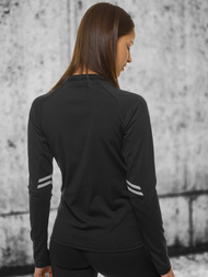 Kurtka damska przejściowa czarna OZONEE JS/M20319