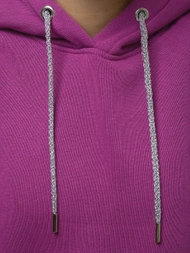 Bluza z kapturem damska ciemno-fioletowa OZONEE O/12102