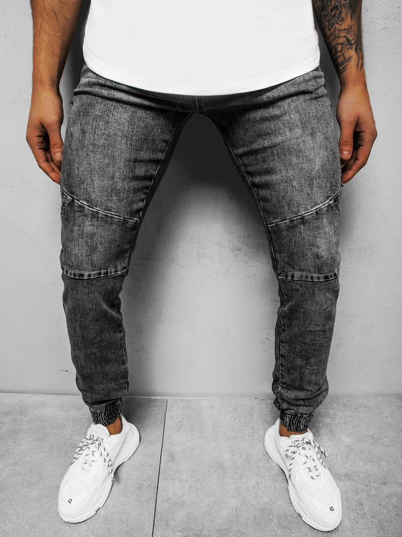 Штани чоловічі джоггери Графітові OZONEE DR/TF126