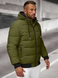 Kurtka męska pikowana khaki OZONEE JS/31M5003Z