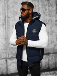 Безрукавка чоловіча tемно-cиня OZONEE JS/84M3028/215/X