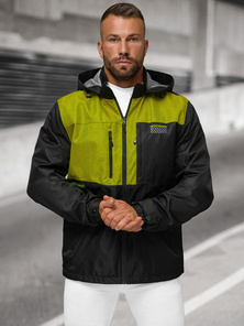 Куртка чоловіча чорна OZONEE JS/22M311/392Z