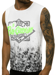 Футболка чоловіча Бiлий OZONEE JS/KS2085