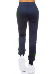 Spodnie dresowe damskie ciemno-granatowe OZONEE JS/JK88115/25