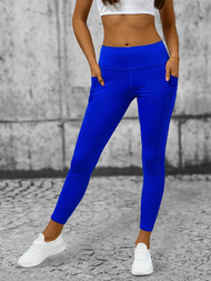Legginsy damskie niebieskie OZONEE O/XL003/9