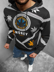 Толстовка чоловіча Чорна OZONEE O/HM656Z