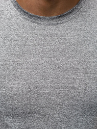 T-Shirt męski jasno-szary OZONEE JS/S01Z