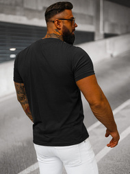 Футболка чоловіча Чорна OZONEE JS/712005Z 