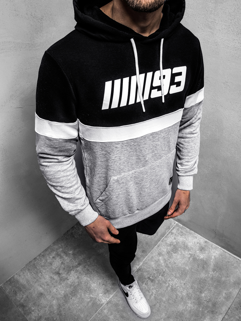 Bluza męska szara OZONEE A/0963Z