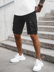 Шорти джинові чоловічі Чорнi OZONEE T/BB70012/1