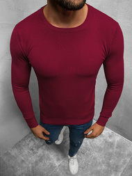 Sweter męski bordowy OZONEE TMK/YY01/15