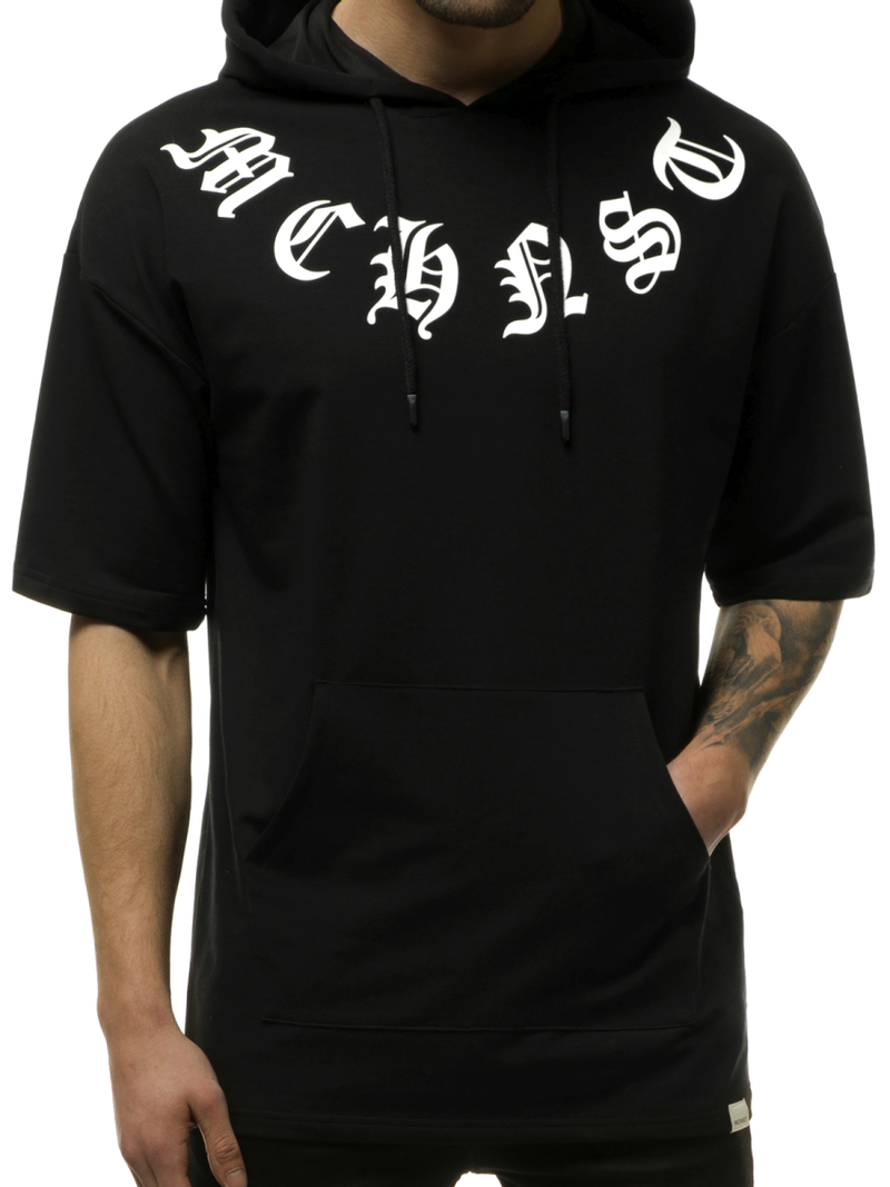 Толстовка чоловіча Чорна OZONEE MACH/1183