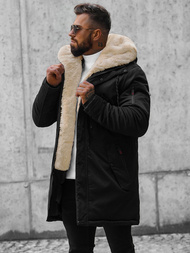 Куртка зимова чоловіча Чорна OZONEE JS/22M39/392