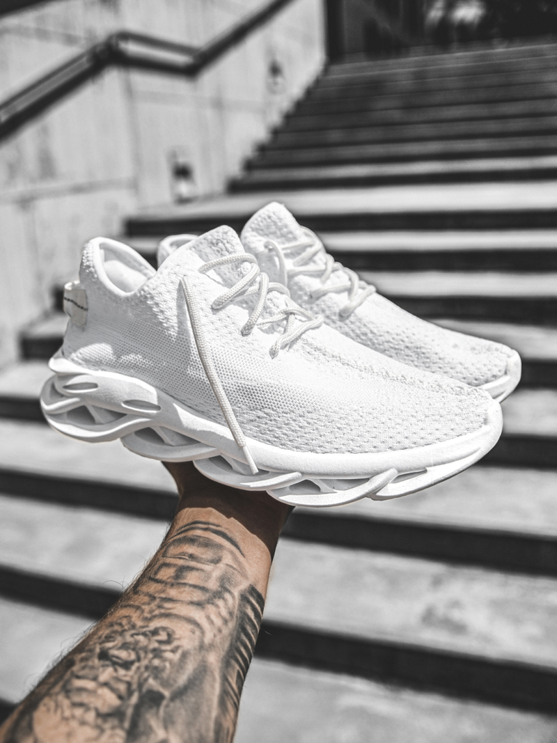 Sneakersy białe OZONEE B/2051/20