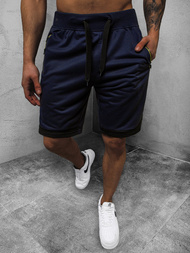 Spodenki dresowe męskie granatowe OZONEE JS/68K10267