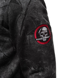 Толстовка чоловіча Графiтова OZONEE JS/DD250Z