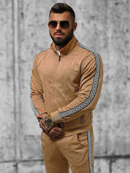 Чоловічий спортивний комплект Бежевий OZONEE O/3A163