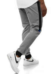 Spodnie dresowe męskie szare OZONEE JS/AM107