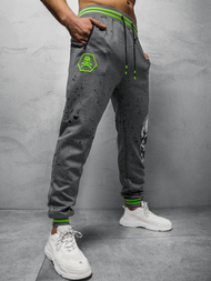 Spodnie dresowe męskie grafitowe OZONEE JS/K10228