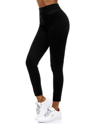 Legginsy damskie czarne OZONEE JS/1039/B1