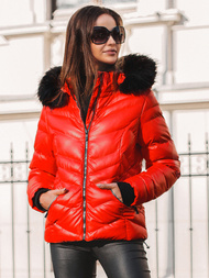 Куртка жіноча Червона OZONEE JS/M23068/2Z