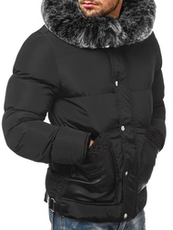 Kurtka zimowa męska czarna OZONEE O/99120