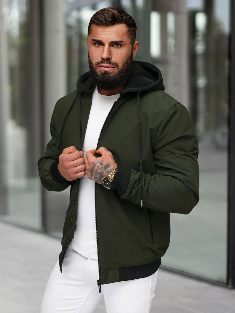 Куртка чоловіча xакi OZONEE JS/62M9502/372