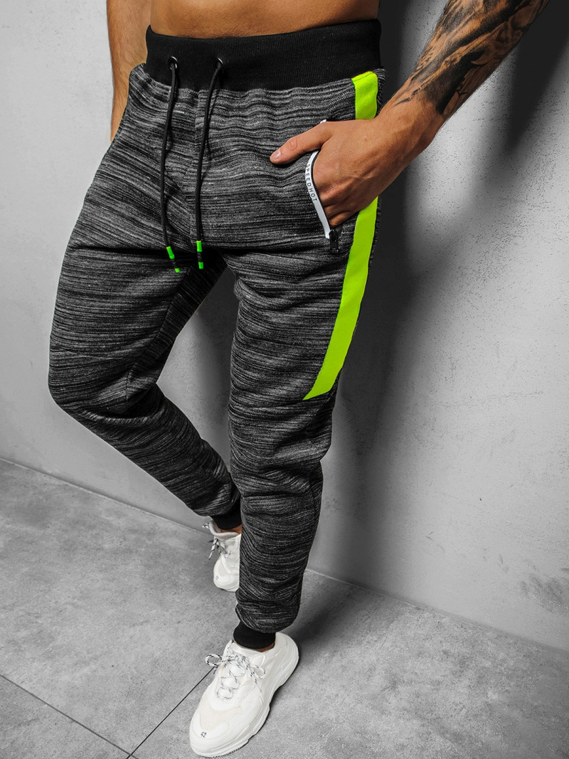 Штани спортивні чоловічі Чорнi OZONEE JS/K60011Z