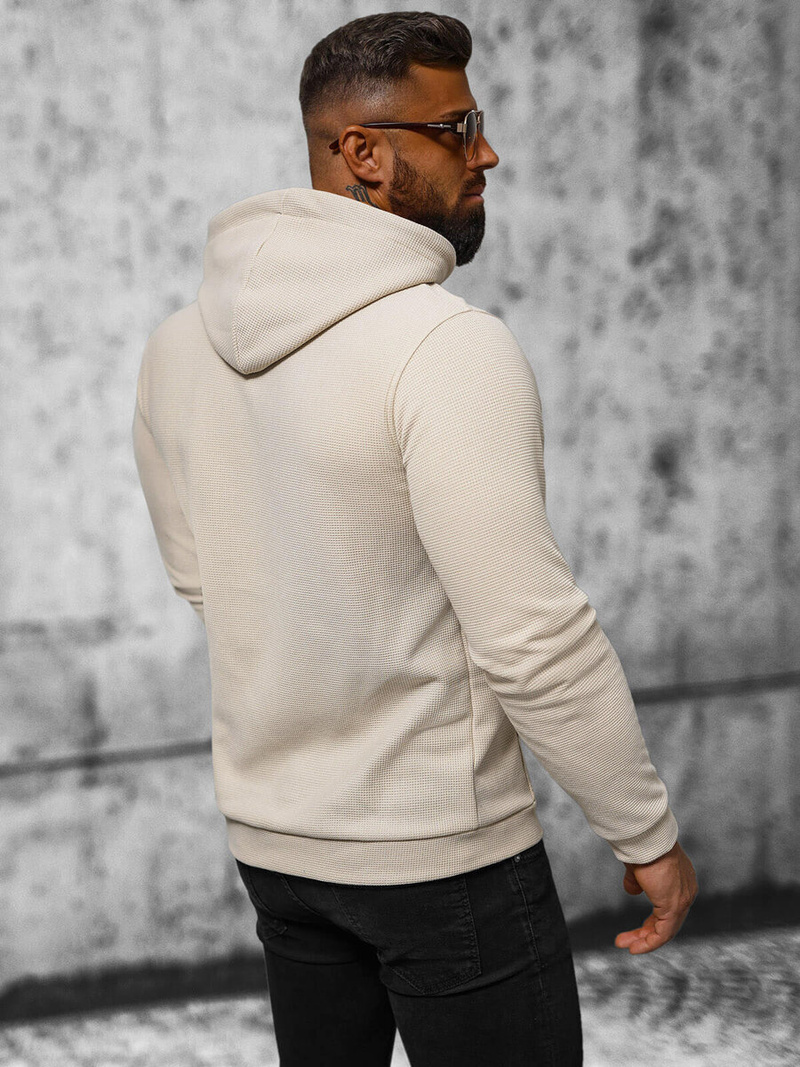 Толстовка чоловіча Бежева OZONEE O/TB2216