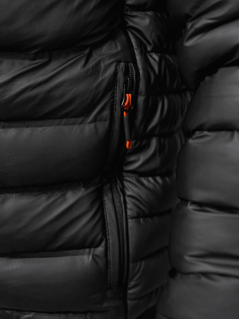 Куртка чоловіча чорна OZONEE JS/22M325/392