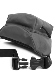 Cумка на пояс, Бананка Темно-сіра OZONEE L/9682