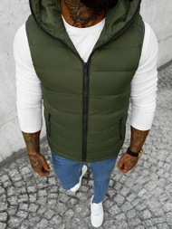 Безрукавка чоловіча Темно-Зелена OZONEE JS/M805/136