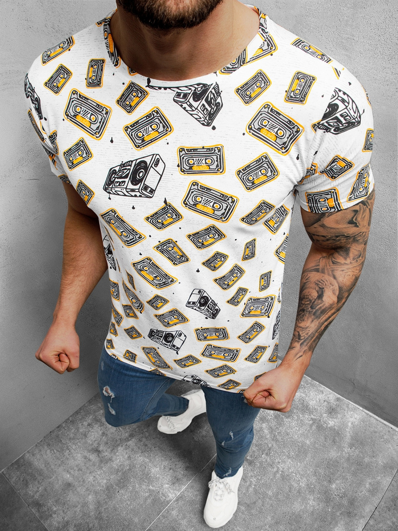 Футболка чоловіча Кольоровий OZONEE O/BL2255