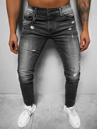 Чоловічі джинси Чорнi OZONEE NB/MP0051N