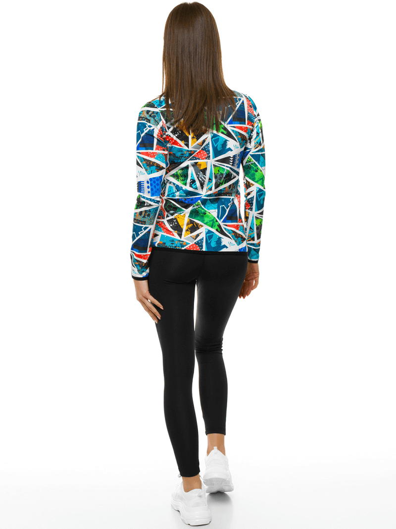 Жіночий спортивний костюм з двох частин Кольоровий OZONEE O/22095