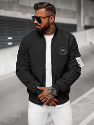 Куртка чоловіча чорна OZONEE JS/84M3037/392