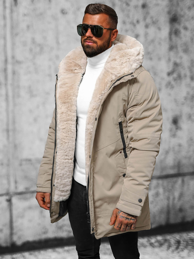 Куртка зимова чоловіча Бежева OZONEE JS/22M319/62