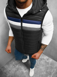 Безрукавка чоловіча Чорна OZONEE N/7107/1