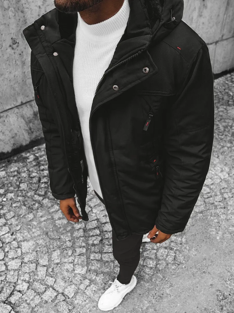 Куртка чоловіча Чорна OZONEE JS/M717/392