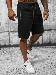 Шорти Чоловічі Чорнi OZONEE JS/8K289